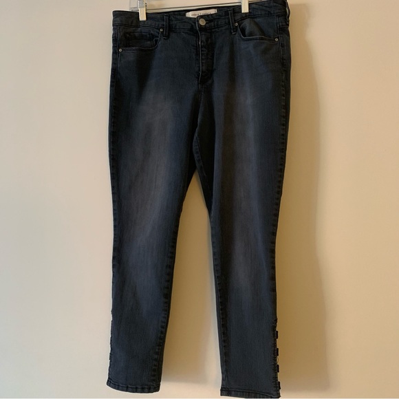 VINTAGE AMERICA. Wonderland Skinny Ankle. Faded blue washed jeans. Size … - Picture 2 of 12